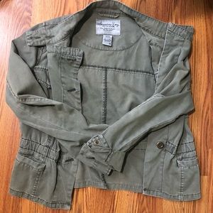 Light weight cute green jacket